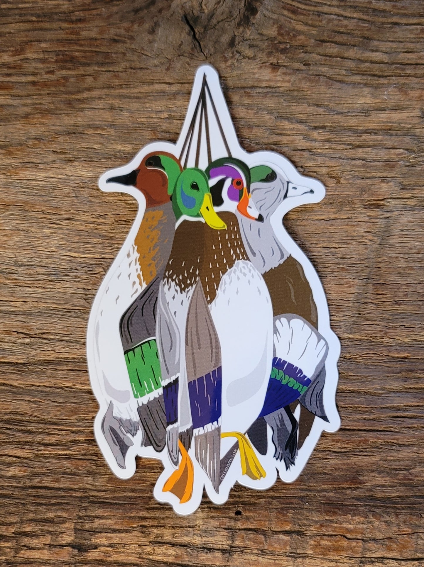 Mixed Bag Ducks Hunt Sticker