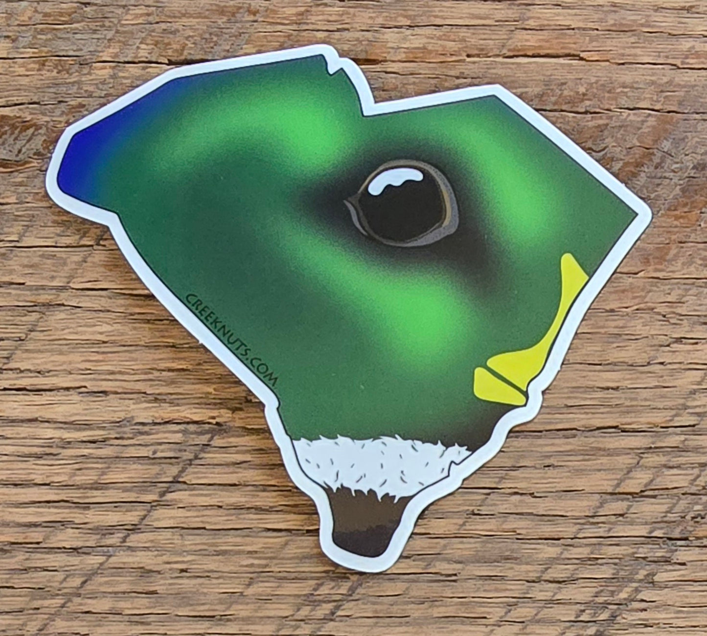 South Carolina Mallard Duck Sticker