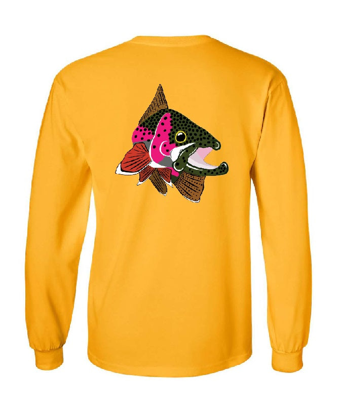 Rainbow Trout Kype Long Sleeve T-Shirt