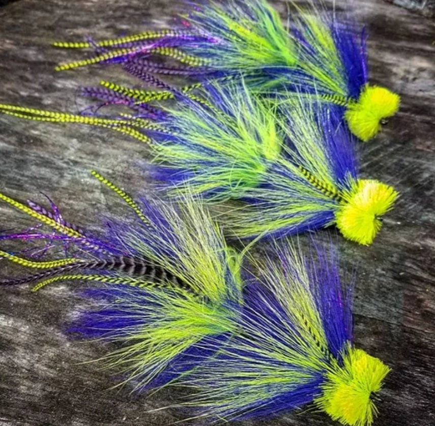 Single-Hook Musky Flies