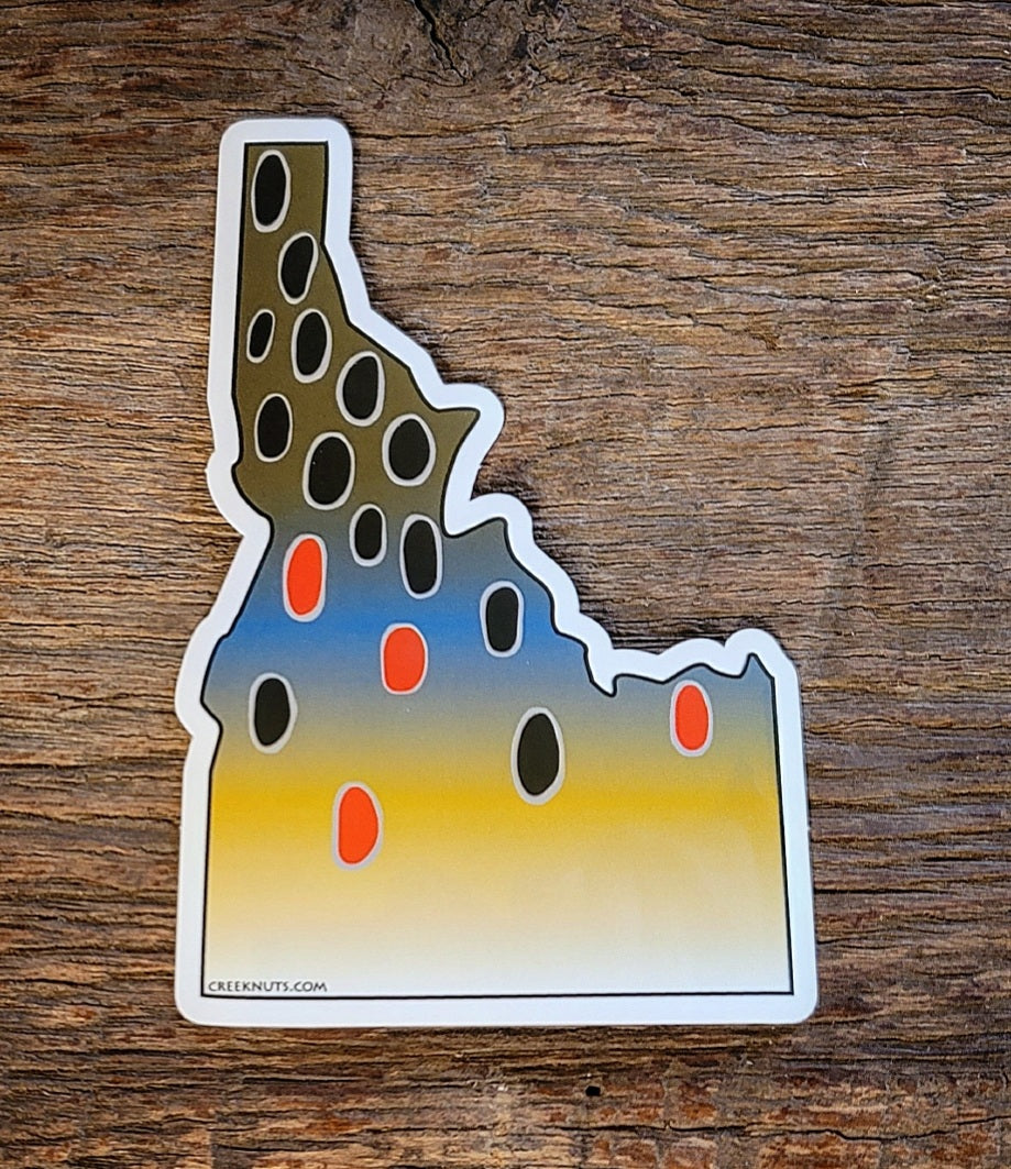 Idaho Brown Trout Sticker