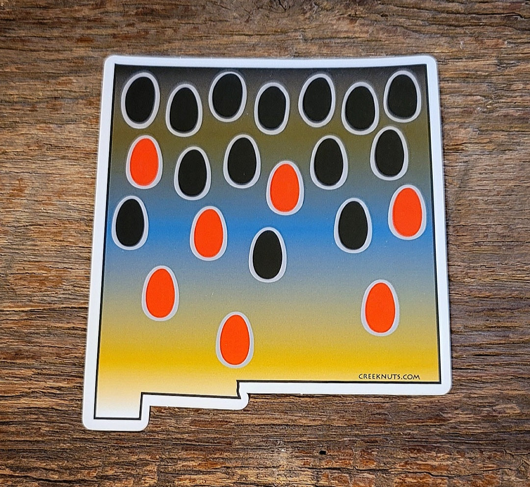 New Mexico Brown Trout Sticker