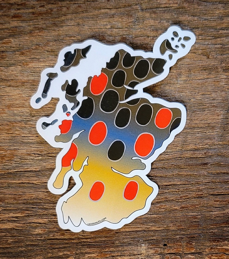 Scotland Brown Trout Sticker