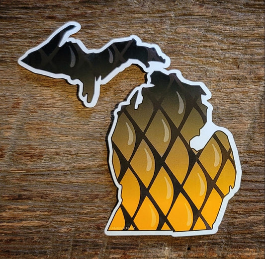 Michigan Carp Sticker