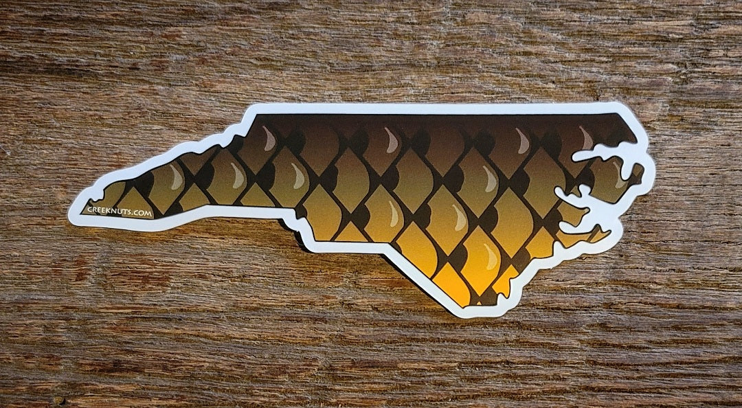North Carolina Carp Sticker