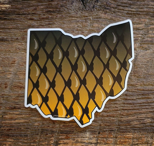 Ohio Carp Sticker