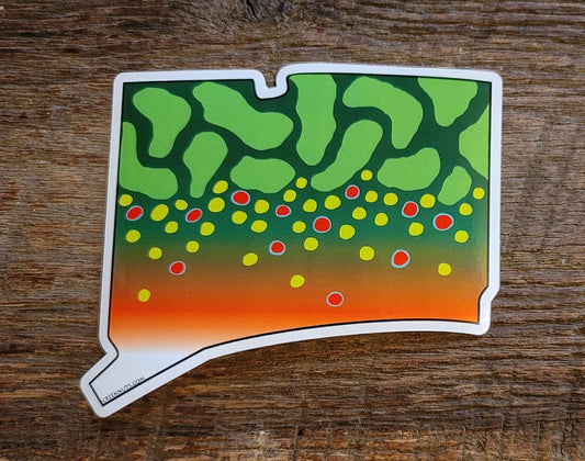 Connecticut Brook Trout Sticker