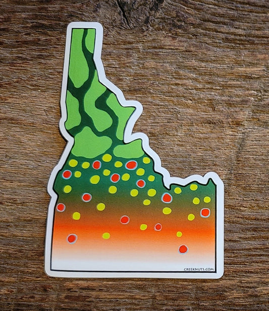 Idaho Brook Trout Sticker