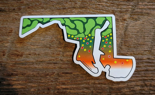 Maryland Brook Trout Sticker