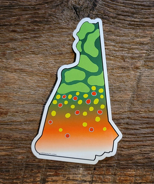 New Hampshire Brook Trout Sticker