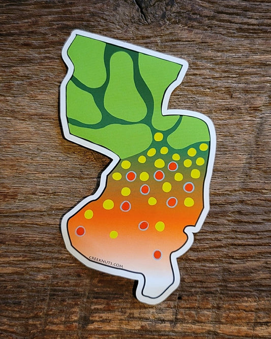 New Jersey Brook Trout Sticker