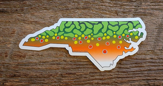 North Carolina Brook Trout Sticker