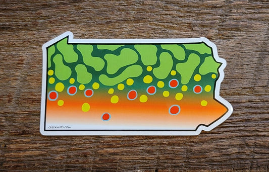 Pennsylvania Brook Trout Sticker