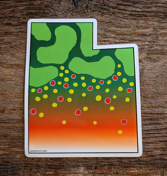Utah Brook Trout Sticker