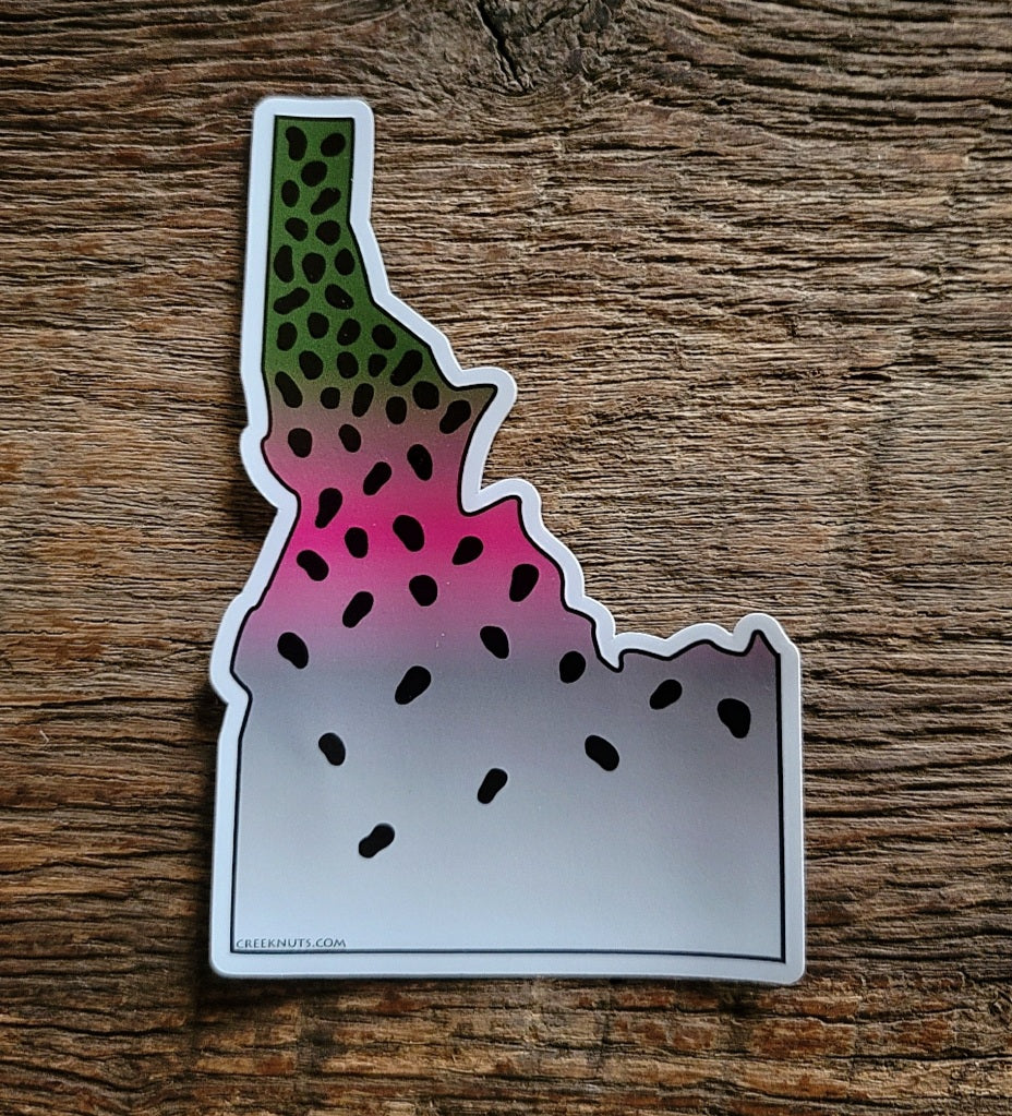 Idaho Rainbow Trout Sticker