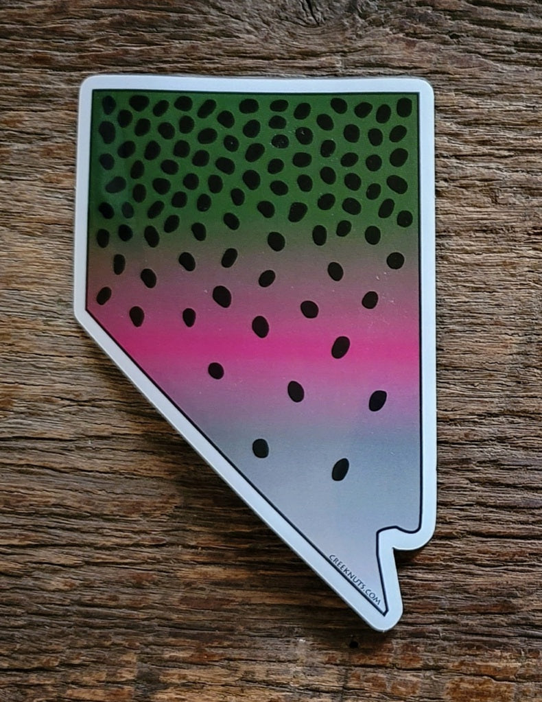 Nevada Rainbow Trout Sticker