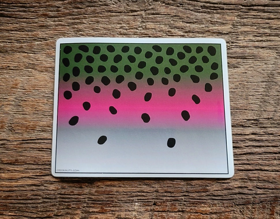 Wyoming Rainbow Trout Sticker