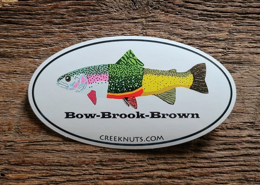 Bow-Brook-Brown Trout Sticker