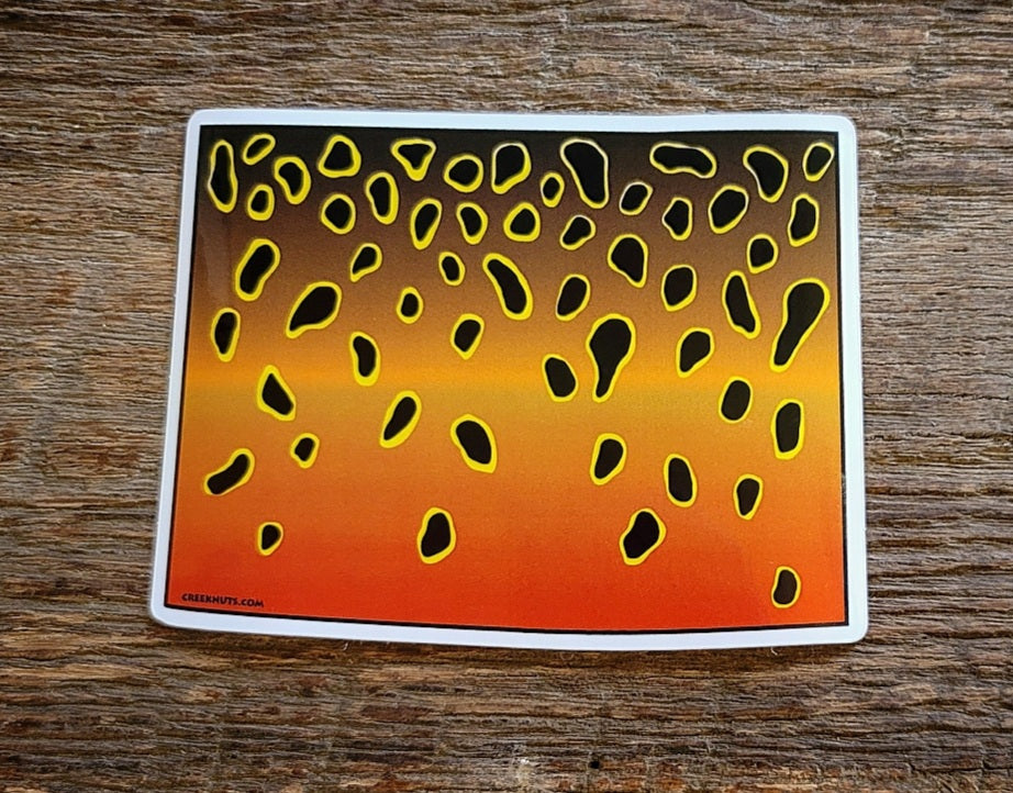 Wyoming Cutthroat Trout Sticker