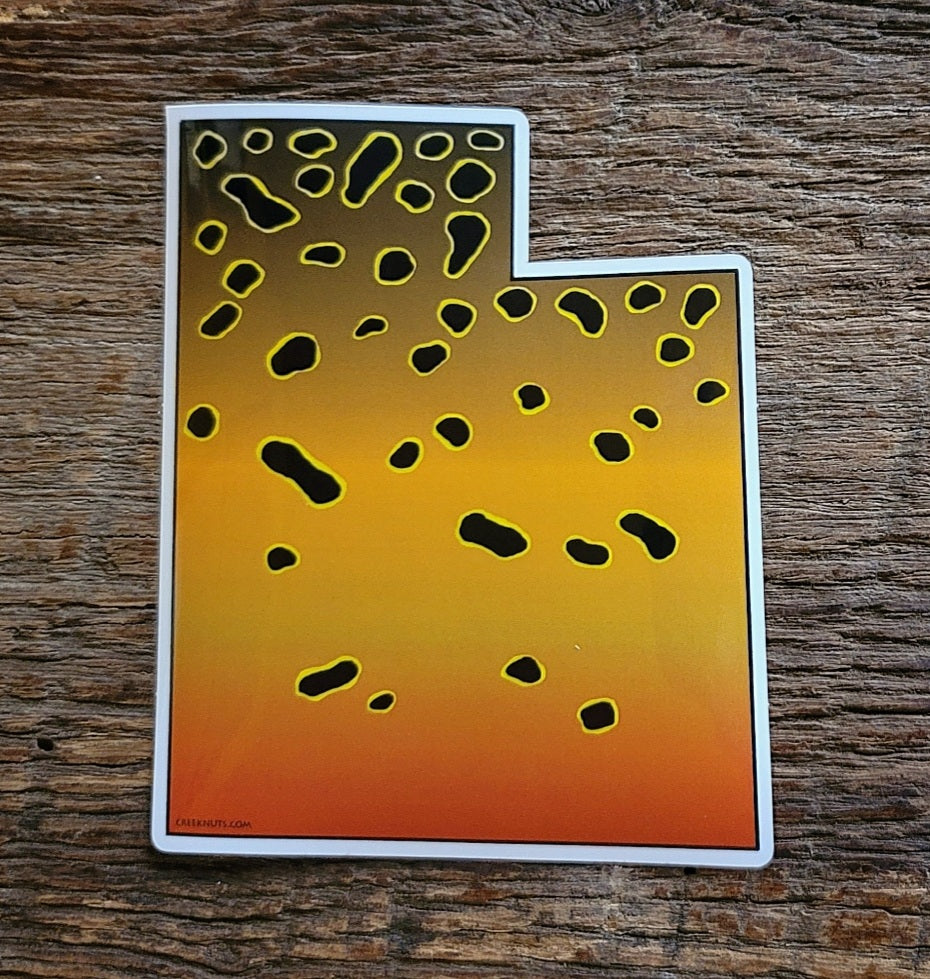 Utah Cutthroat Trout Sticker