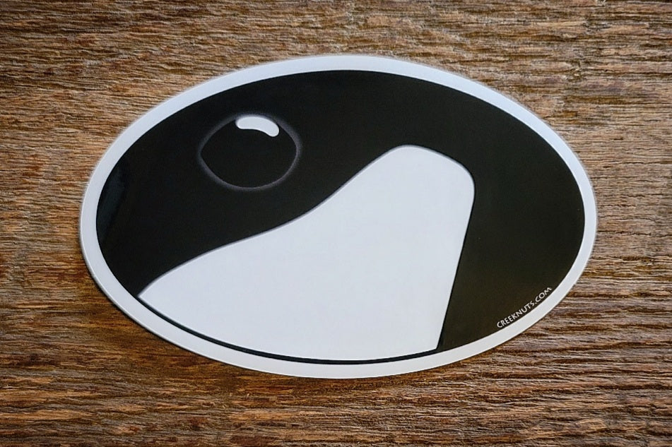Canadian Goose Oval Skin Sticker