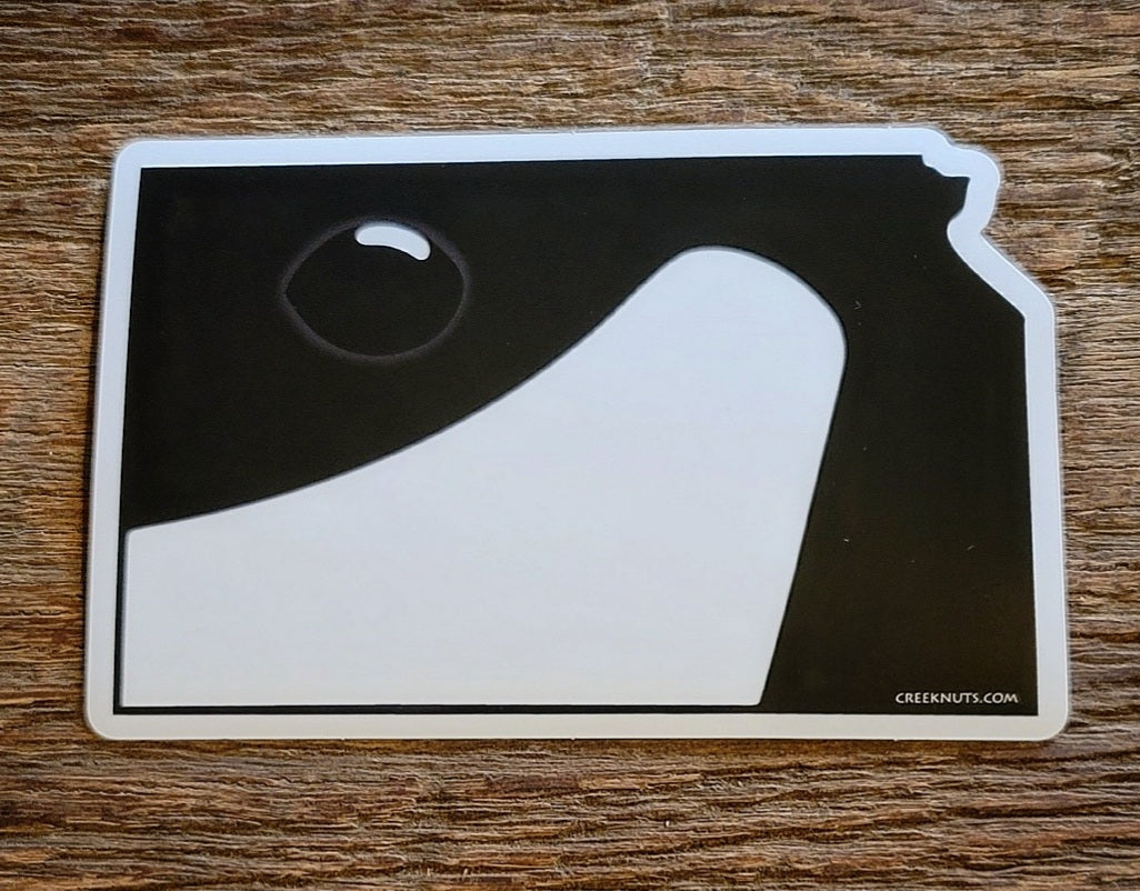 Kansas Canadian Goose Sticker