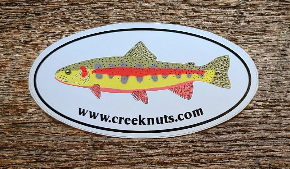 Golden Trout Sticker