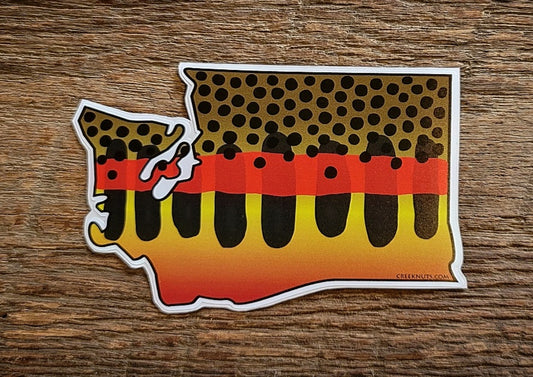 Washington Golden Trout Sticker