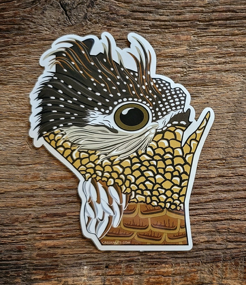 Wisconsin Grouse Sticker