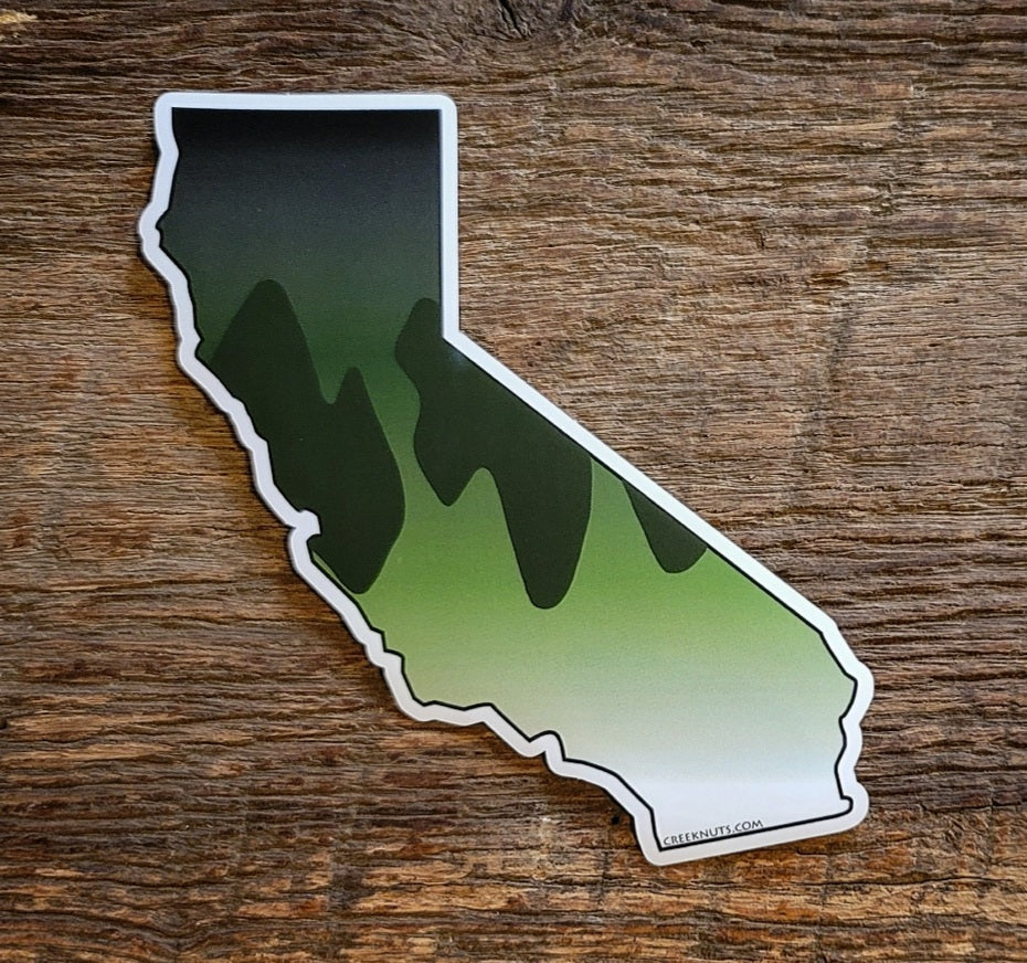 California Largemouth Bass Sticker