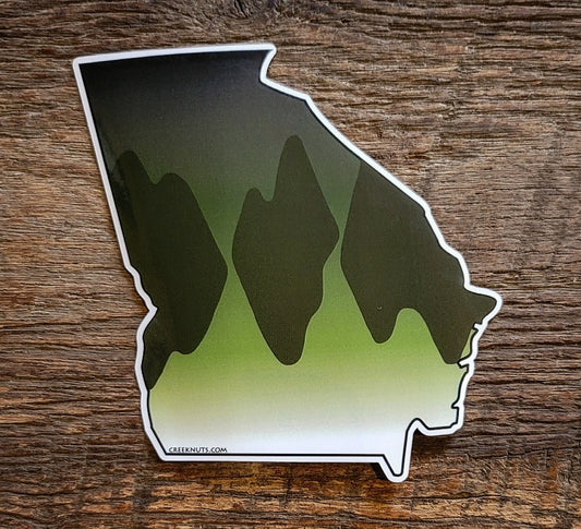 Georgia Largemouth Bass Sticker