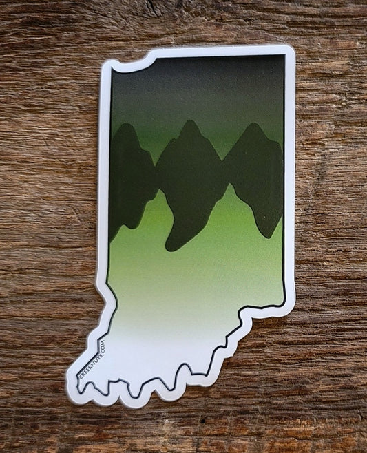 Indiana Largemouth Bass Stickers