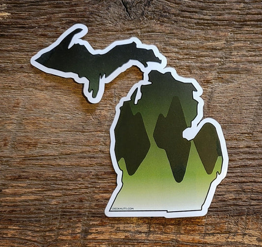 Michigan Largemouth Bass Sticker
