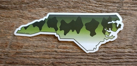 North Carolina Largemouth Bass Sticker