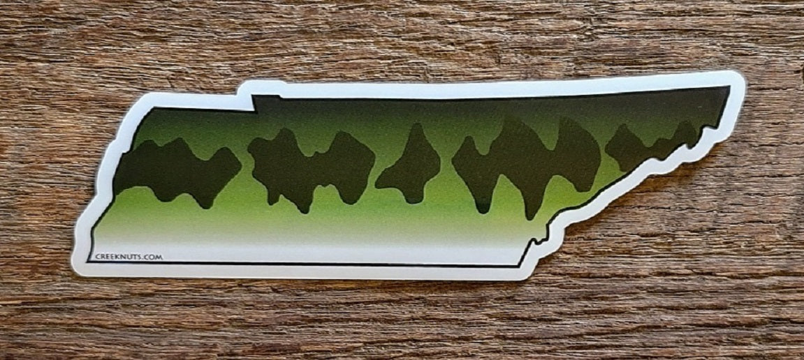Tennessee Largemouth Bass Sticker