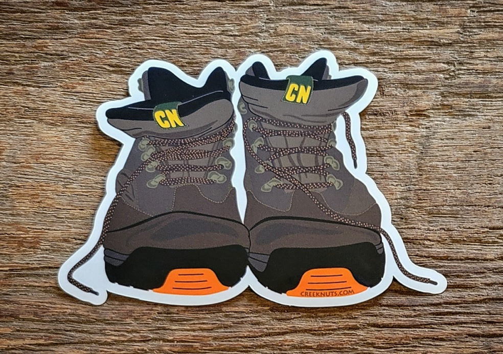 Hiking Boots Sticker