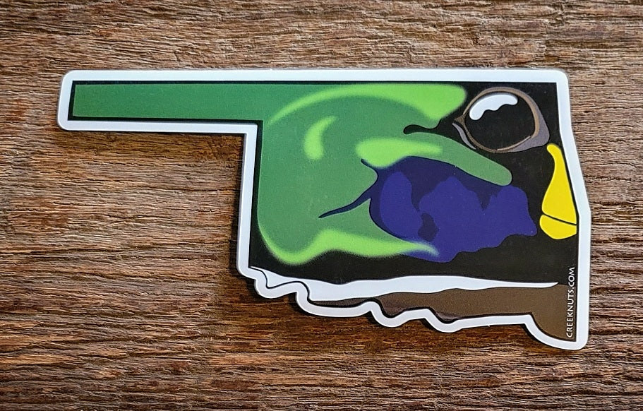 Oklahoma Mallard Sticker