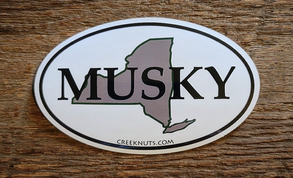 New York Classic Musky Sticker