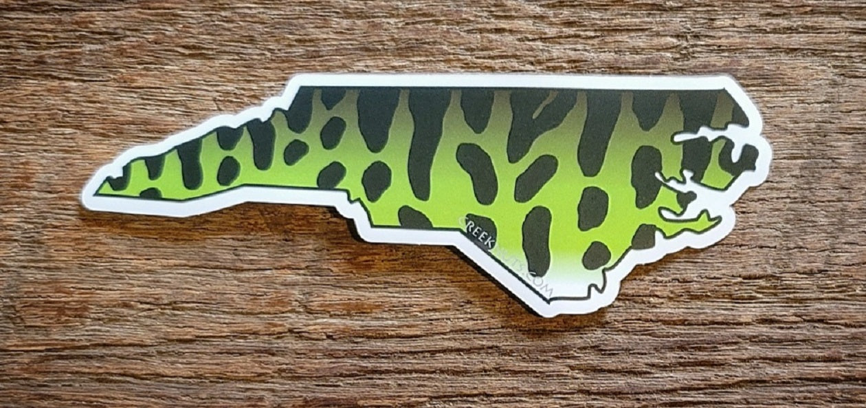 North Carolina Musky Sticker
