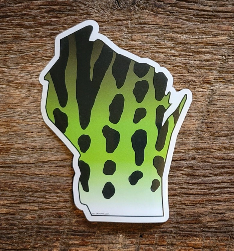 Wisconsin Musky Sticker