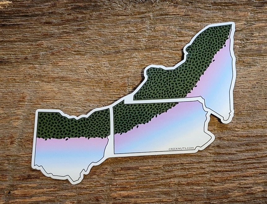 Steelhead Alley Sticker