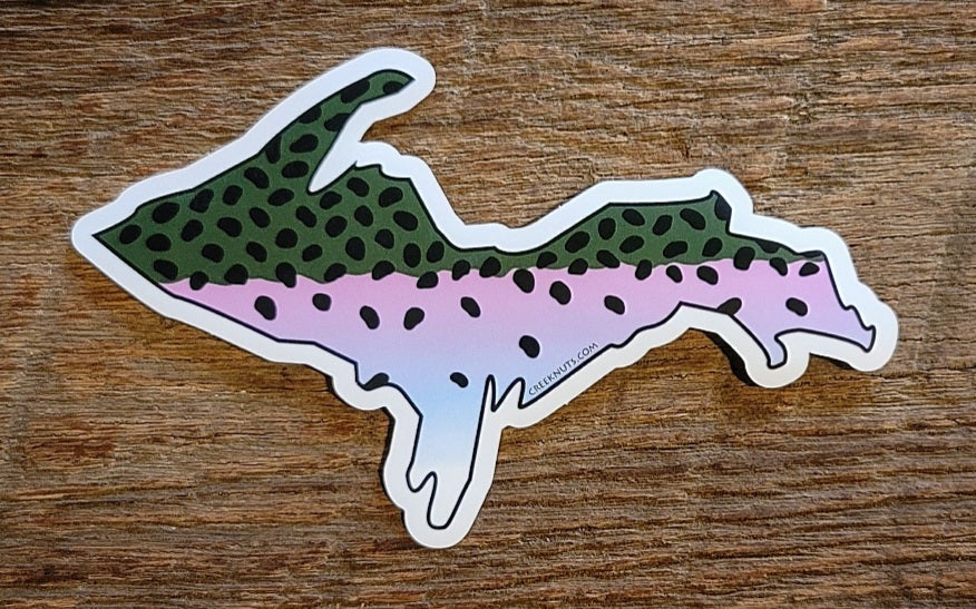 Upper Peninsula Steelhead Sticker