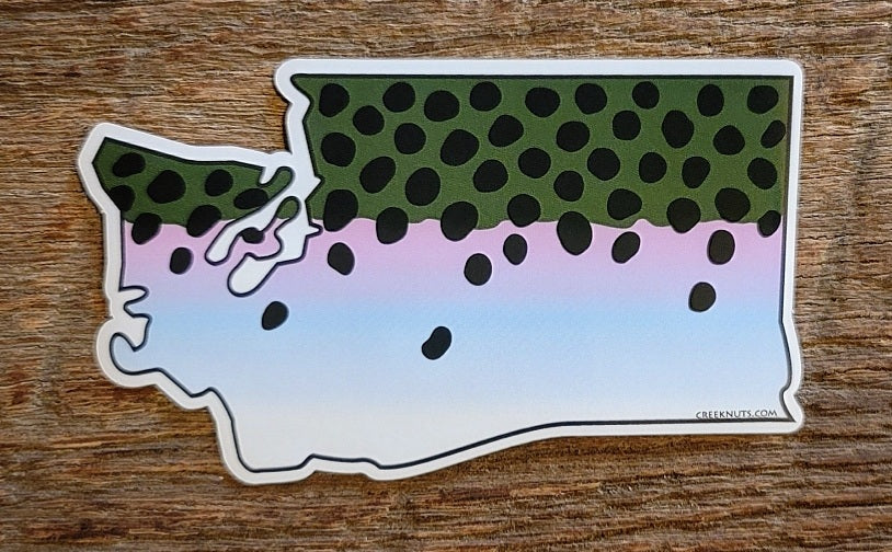 Washington Steelhead Sticker