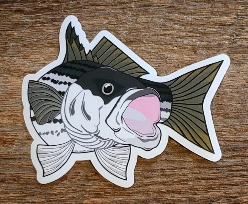 Striper Sticker