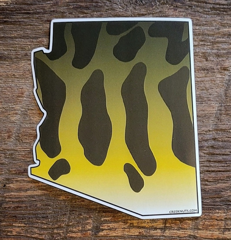 Arizona Smallmouth Bass Sticker