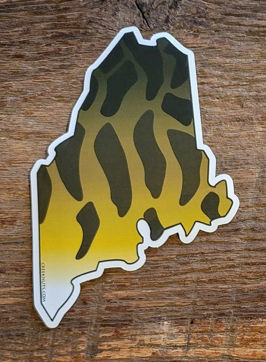 Maine Smallmouth Bass Sticker