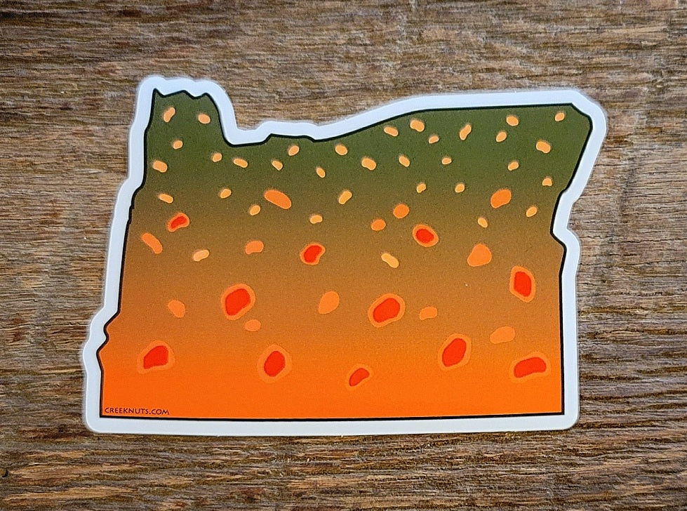 Oregon Bull Trout Sticker