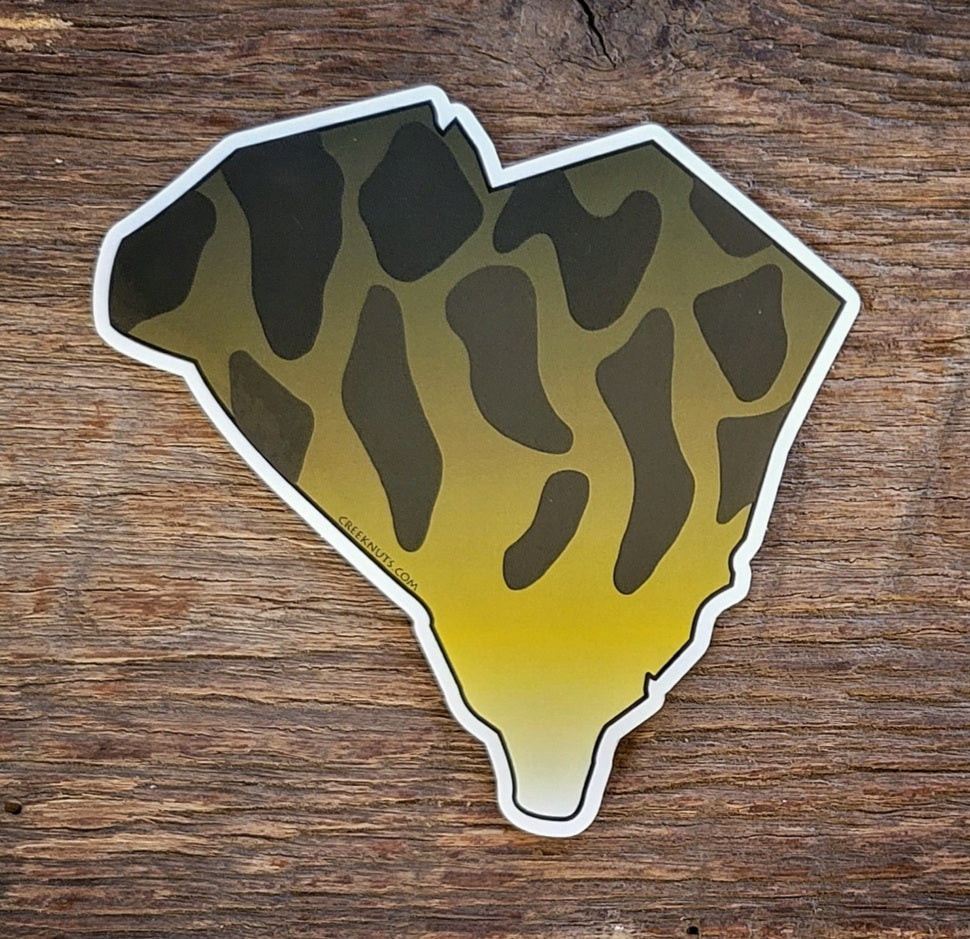 South Carolina Smallmouth Bass Sticker