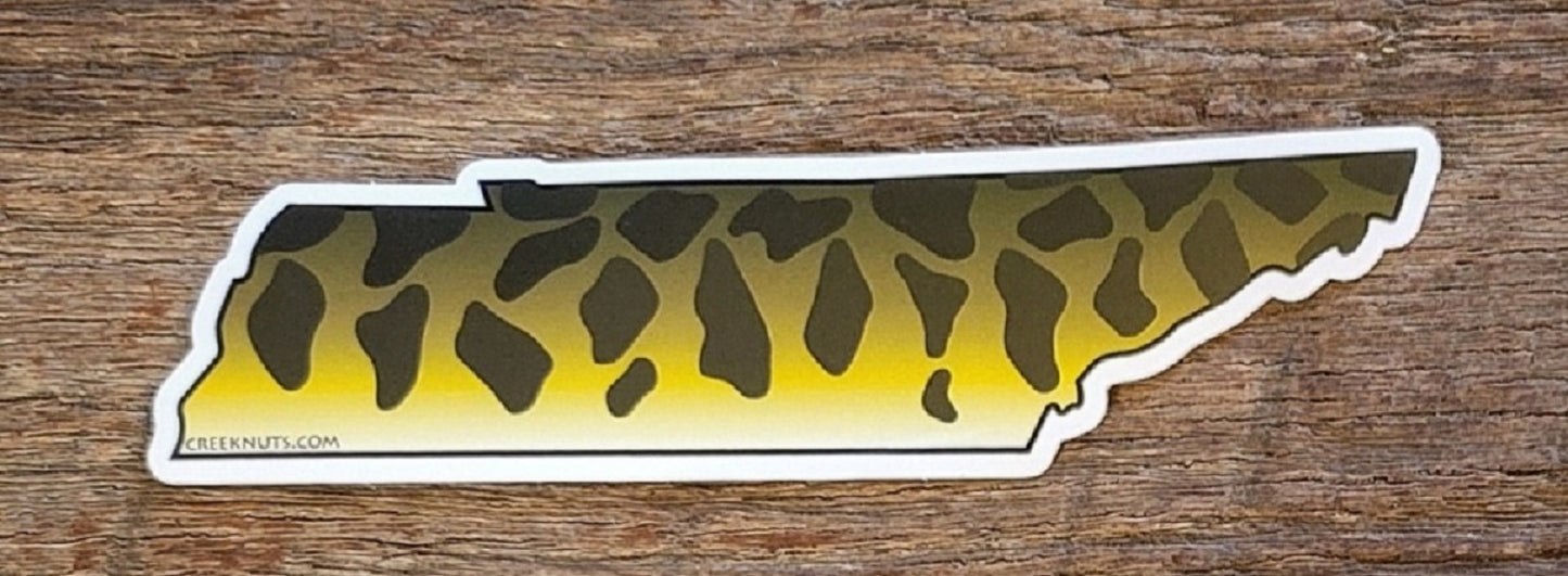Tennessee Smallmouth Bass Sticker
