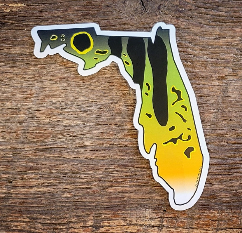 Florida Peacock Bass Sticker